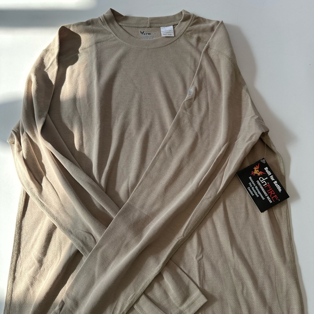 DriFIRE men’s long sleeve fire resistant shirt size large